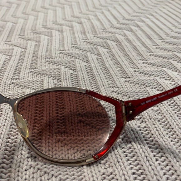 Roberto Cavalli Taigete red cat eye sunglasses - Picture 4 of 7